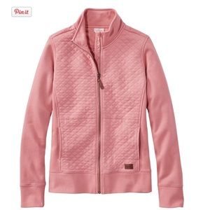 Women's Quilted Full-Zip Sweatshirt